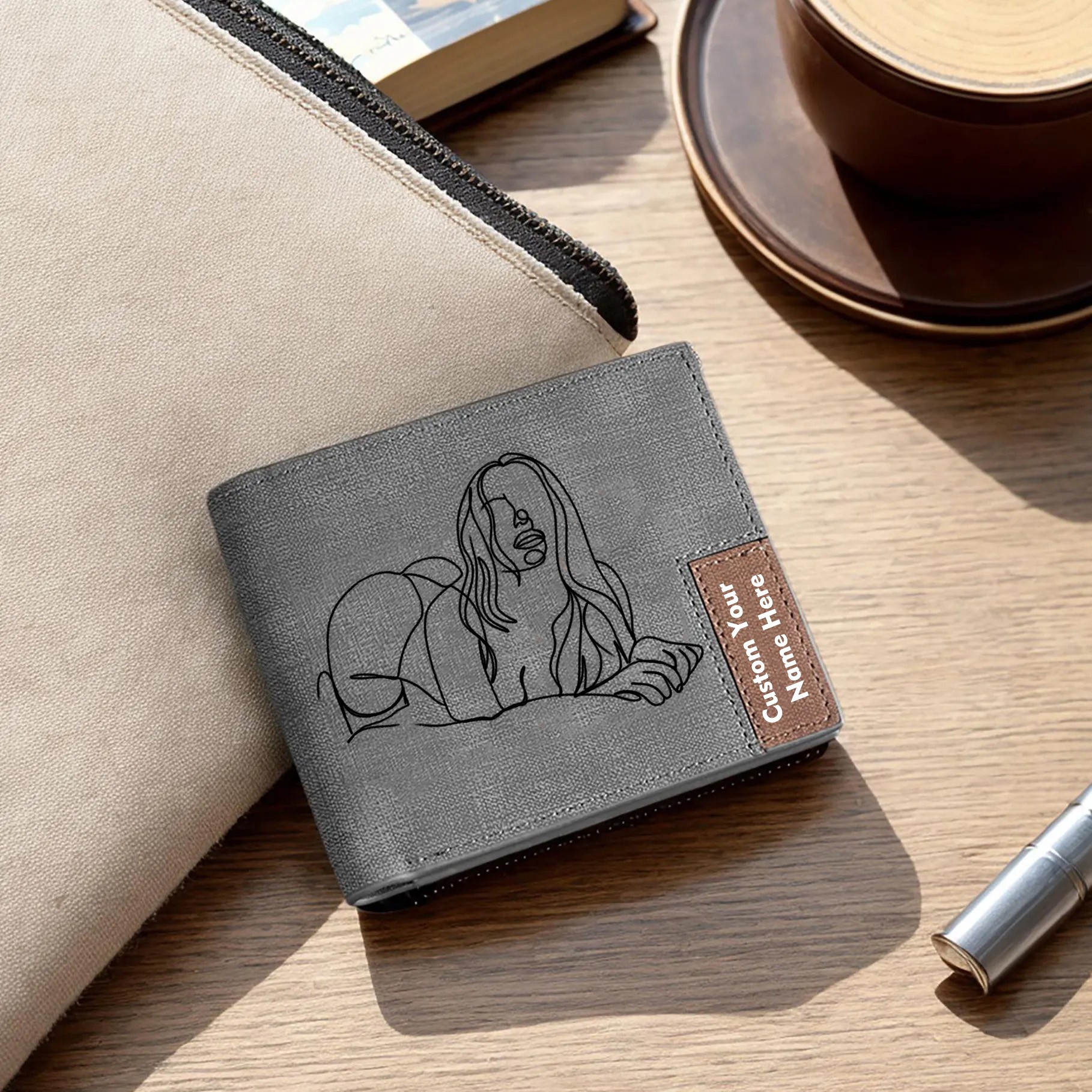 Personalized Hot and Spicy Style Wallet with Your Photo
