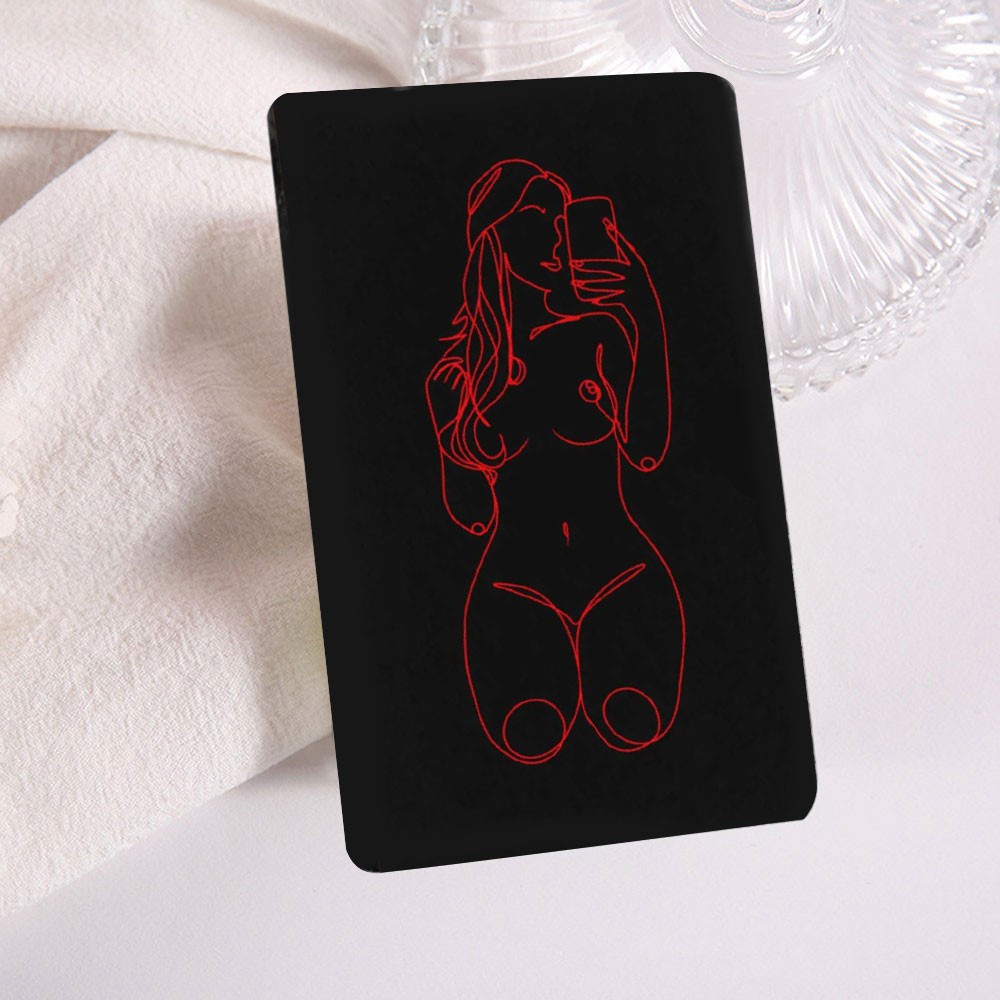 Custom Metal Spicy Photo Wallet Card for Your Boyfriend Husband