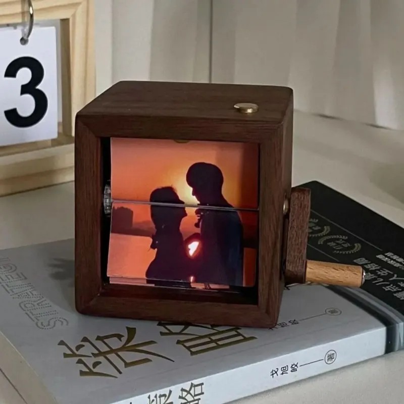 Personalized Photo Flipbook Animation Stand Gift For Valentine's Day