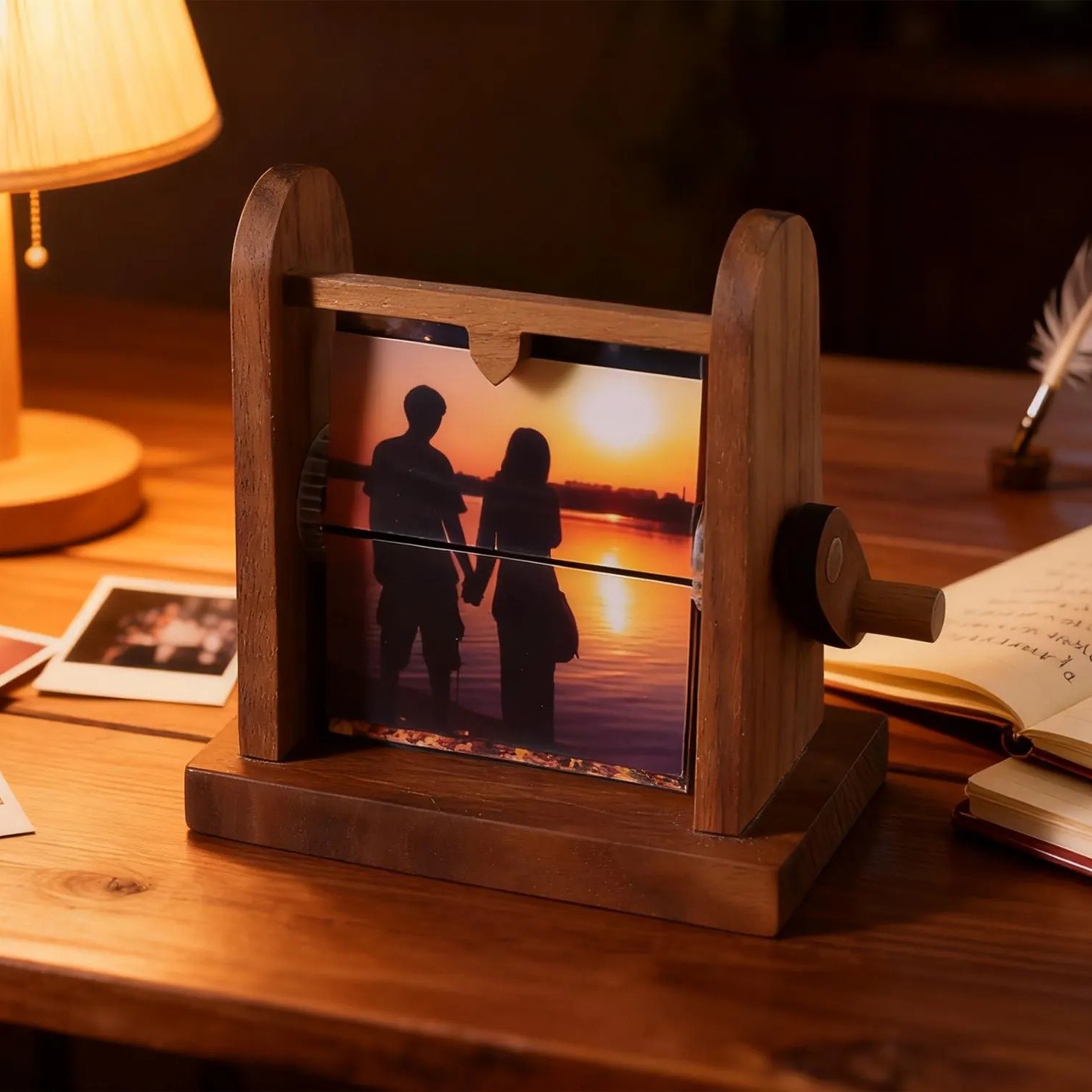 Personalized Photo Flipbook Animation Stand Gift For Valentine's Day