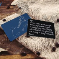 Custom Metal Spicy Photo Wallet Card for Your Boyfriend Husband