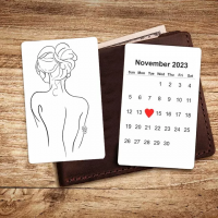 Custom Metal Spicy Photo Wallet Card With Special Date for Your Boyfriend Husband