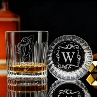 Personalized Spicy Photo Whiskey Glass Best Gift For Couple