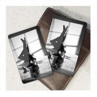 Custom Boudoir Metal Wallet Card with Your Photo for Husband Boyfriend