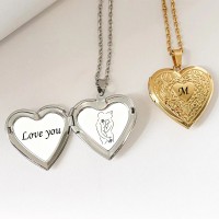 Personalized Heart Locket Necklace with Your Spicy Photo for Her