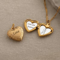 Personalized Heart Locket Necklace with Your Spicy Photo for Her