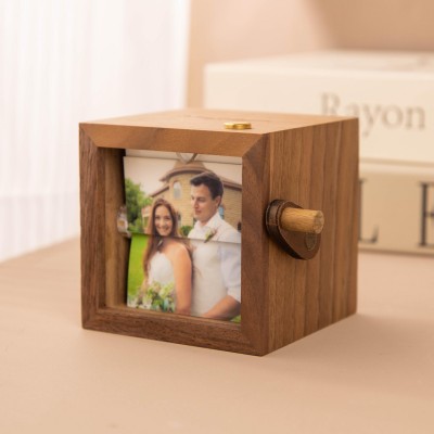 Personalized Photo Flipbook Animation Stand Gift For Valentine's Day