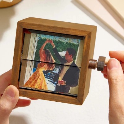 Personalized Photo Flipbook Animation Stand Gift For Valentine's Day