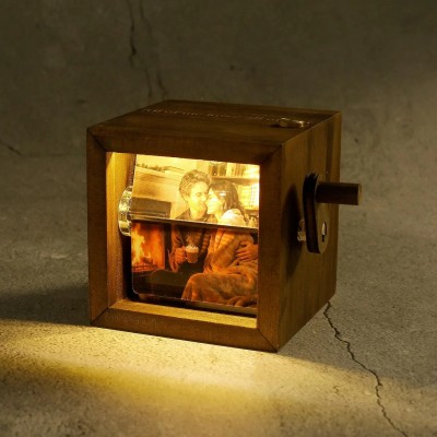 Personalized Photo Flipbook Animation Stand Gift For Valentine's Day