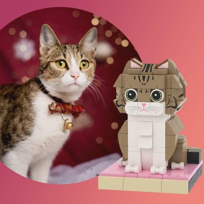 Personalized Pet Brick Figurine Best Christmas Gift For Pet Lover