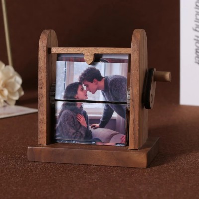 Personalized Photo Flipbook Animation Stand Gift For Valentine's Day